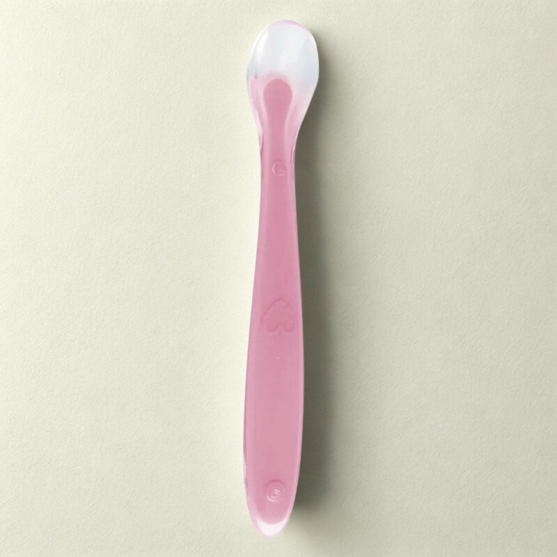 Heat Sensing Baby Spoons Color Changing | Soft Tip First Stage Baby Led Weaning 6+ Months BPA Free