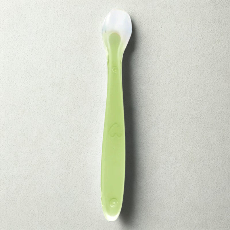 Heat Sensing Baby Spoons Color Changing | Soft Tip First Stage Baby Led Weaning 6+ Months BPA Free
