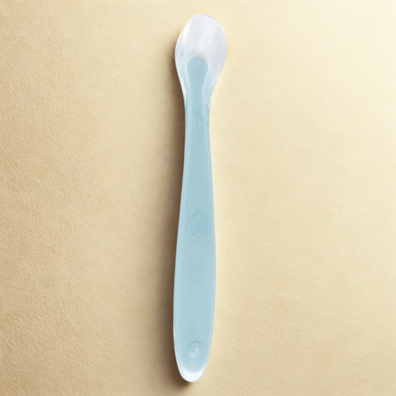 Heat Sensing Baby Spoons Color Changing | Soft Tip First Stage Baby Led Weaning 6+ Months BPA Free