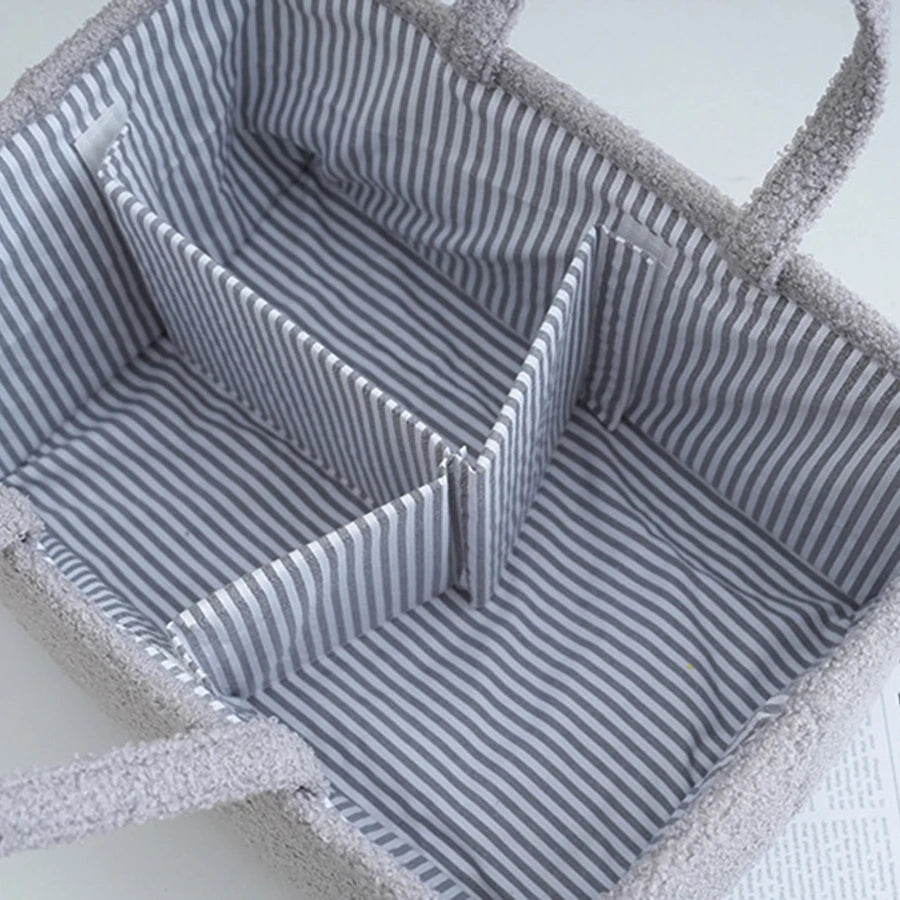 Travel Portable Diaper Bag Organizer | Multifunctional Baby Storage Basket