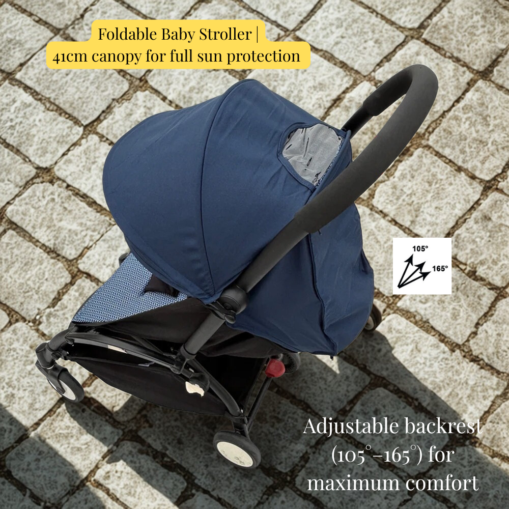 Stroller Replacement Cover Set YOYO Compatible | Waterproof Sunshade Seat Pad UPF50+