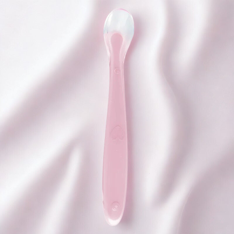 Heat Sensing Baby Spoons Color Changing | Soft Tip First Stage Baby Led Weaning 6+ Months BPA Free
