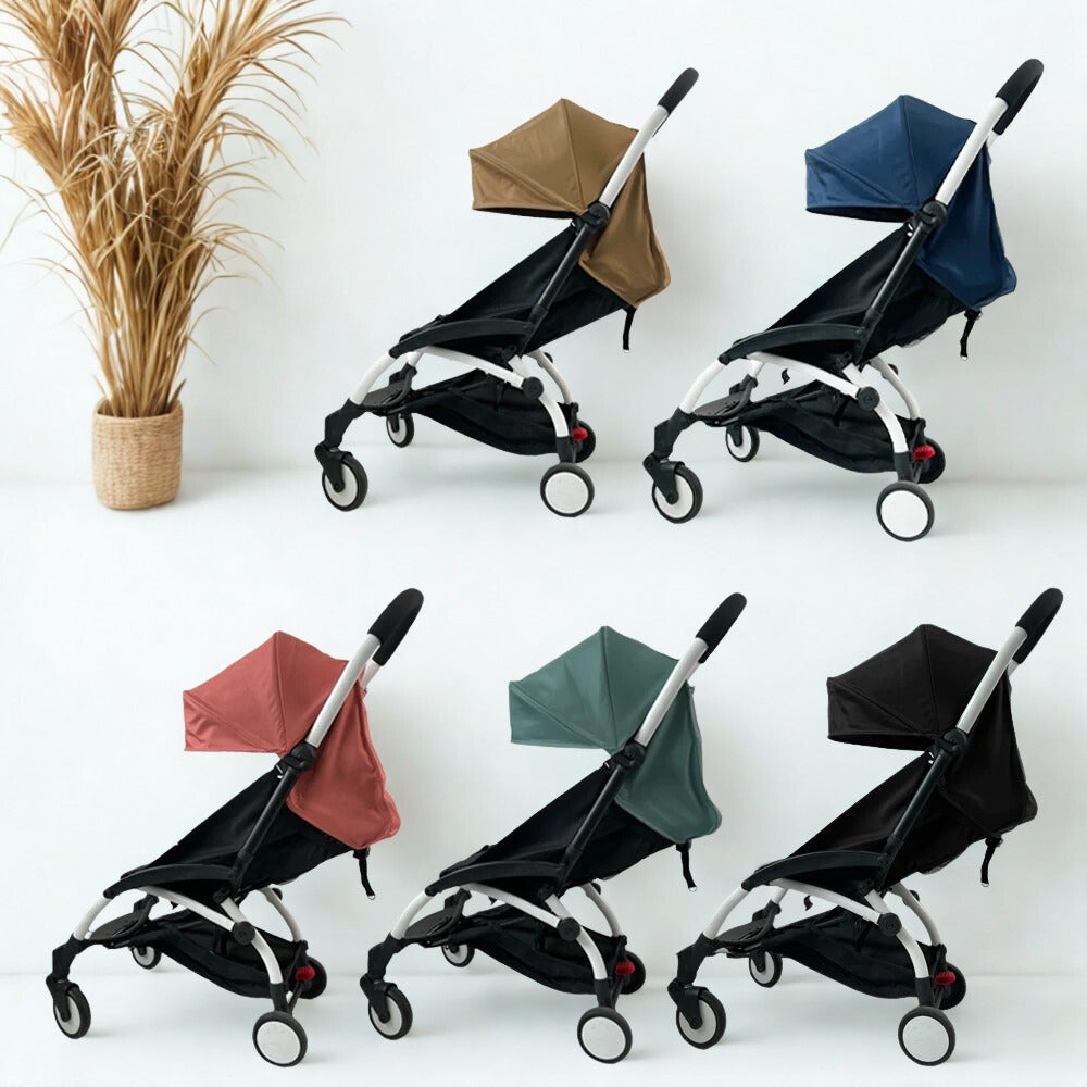 Stroller Replacement Cover Set YOYO Compatible | Waterproof Sunshade Seat Pad UPF50+