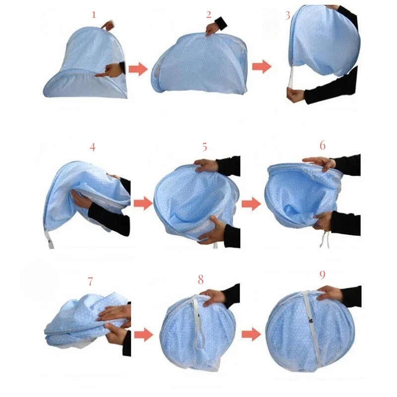 Baby Mosquito Net Portable Travel Tent | Pop Up Foldable 0-3 Years