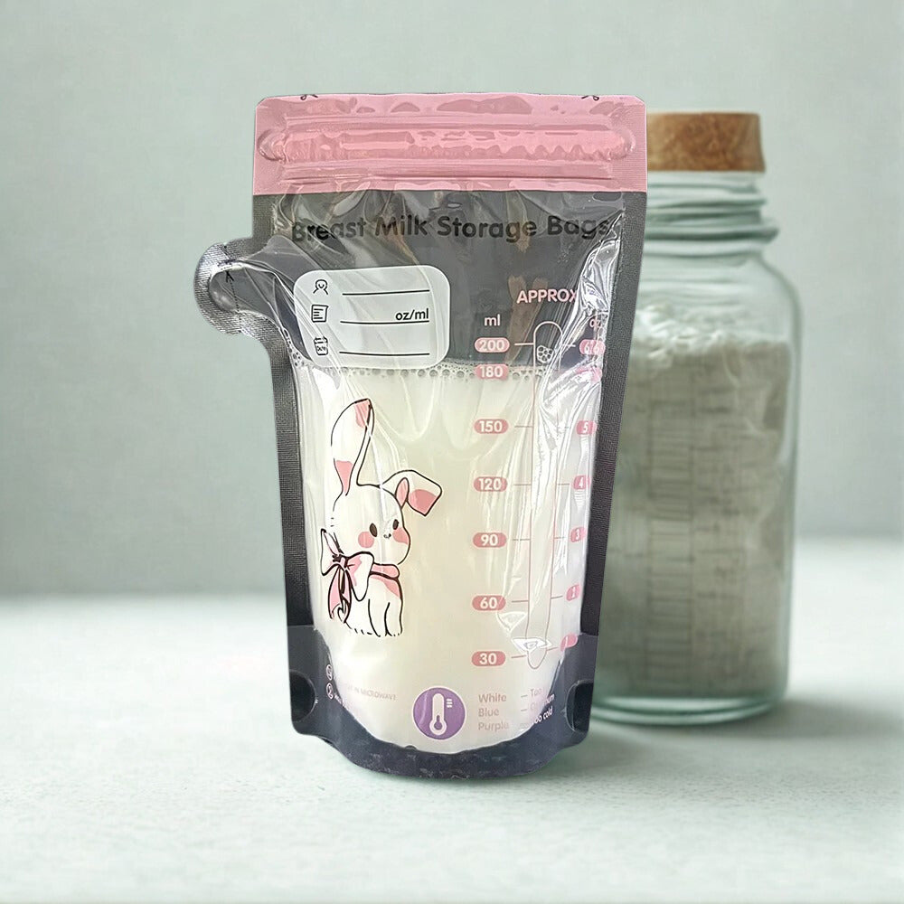 40 Breast Milk Storage Bags | BPA Free Leak Proof Freezer Safe