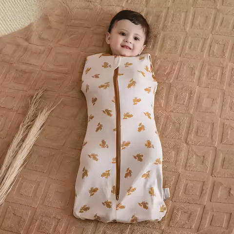 Baby Sleep Sack Wearable Blanket | Cotton Sleeveless 0-12 Months