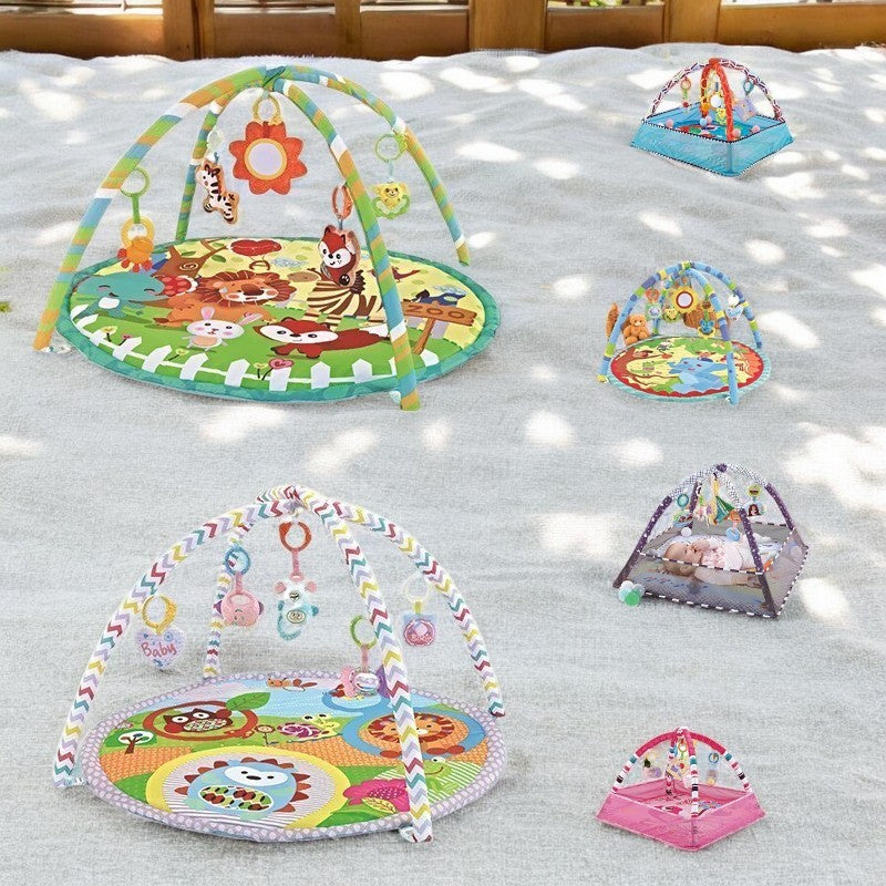 Baby Play Gym Activity Mat | Developmental Sensory Toys 0-12M