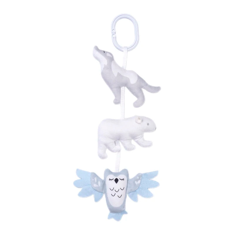 Baby Mobile Hanging Crib Toys | Soft Animal Set Clip-On 0–36m