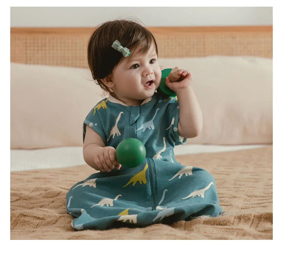 Baby Sleep Sack Wearable Blanket | Cotton Sleeveless 0-12 Months