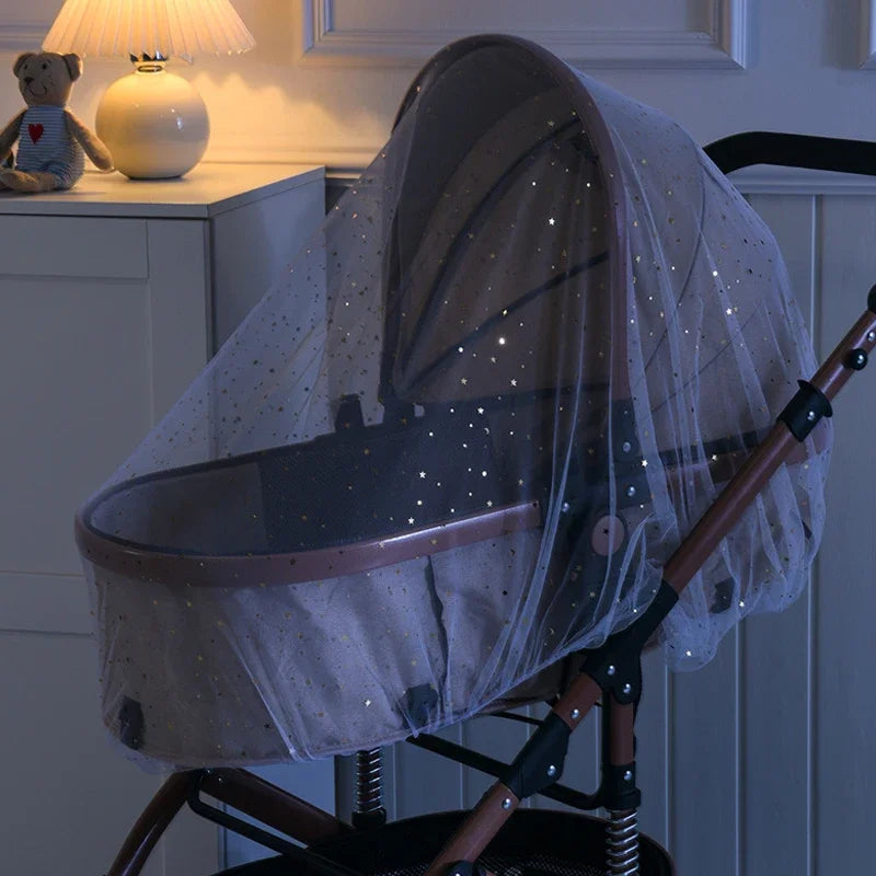 Mosquito Net for Stroller Universal Baby Bug Net | Breathable Mesh Car Seat Bassinet Protection