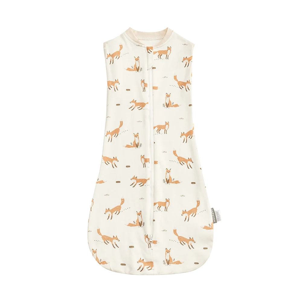 Baby Sleep Sack Wearable Blanket | Cotton Sleeveless 0-12 Months