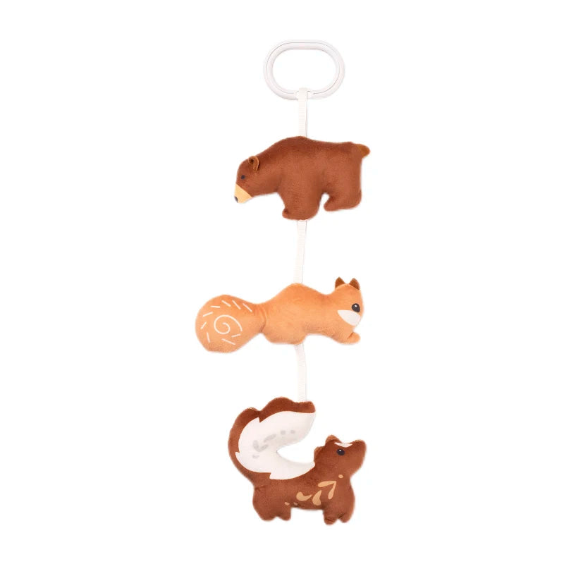 Baby Mobile Hanging Crib Toys | Soft Animal Set Clip-On 0–36m