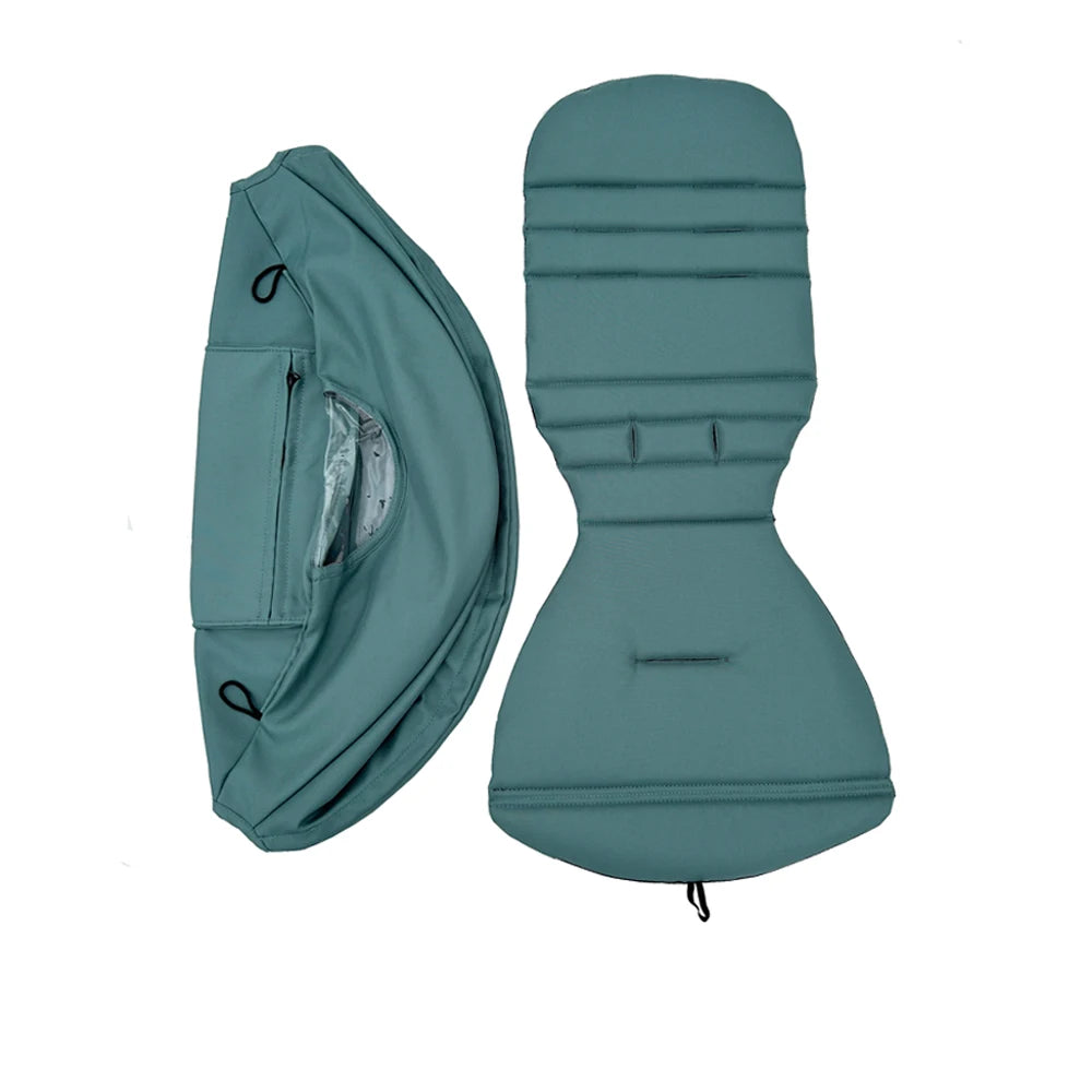 Stroller Replacement Cover Set YOYO Compatible | Waterproof Sunshade Seat Pad UPF50+