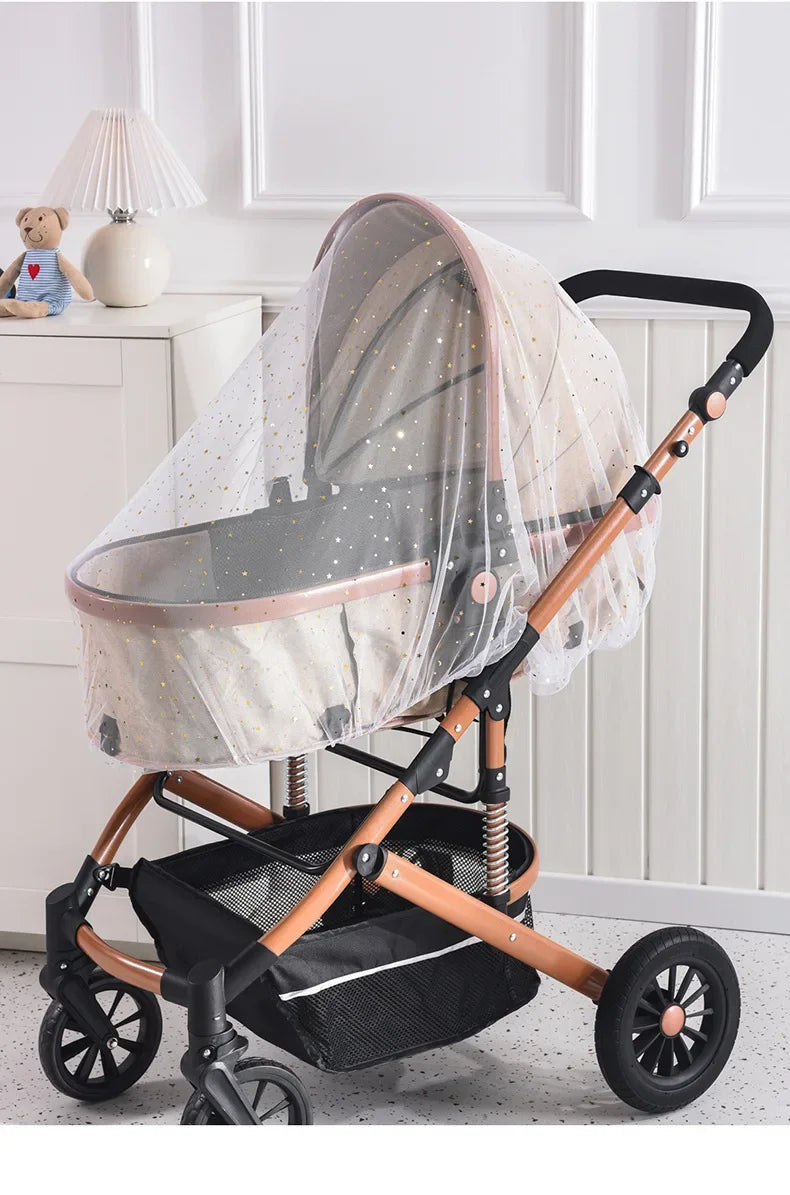 Mosquito Net for Stroller Universal Baby Bug Net | Breathable Mesh Car Seat Bassinet Protection