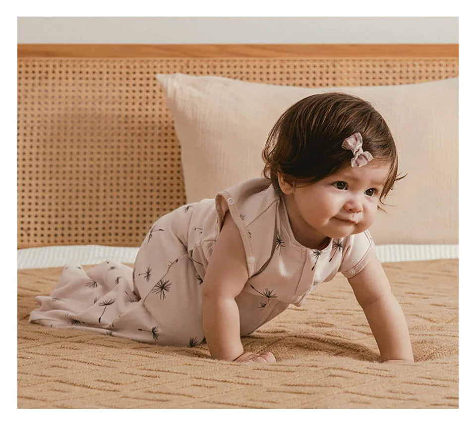 Baby Sleep Sack Wearable Blanket | Cotton Sleeveless 0-12 Months