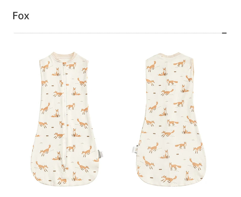 Baby Sleep Sack Wearable Blanket | Cotton Sleeveless 0-12 Months