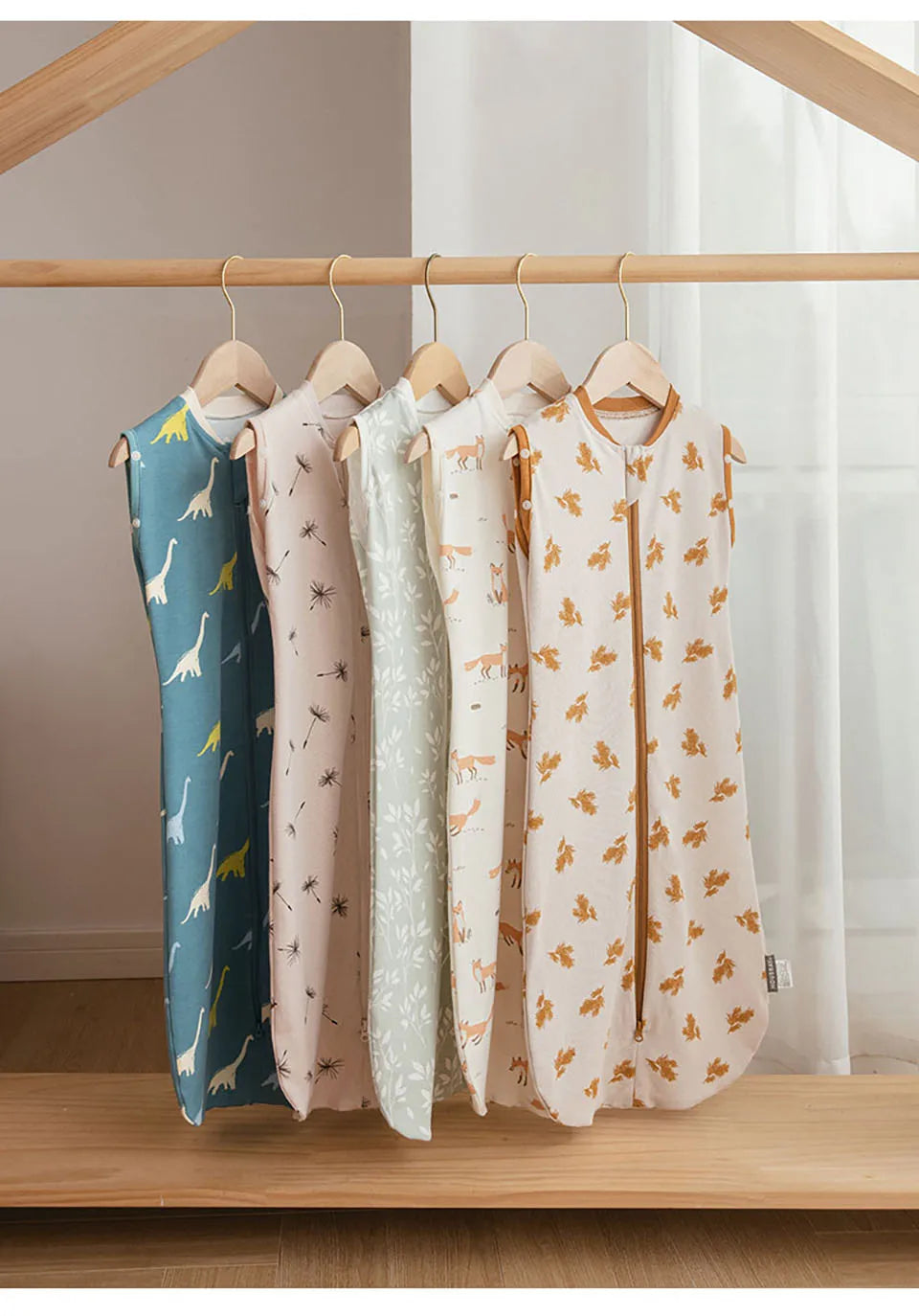 Baby Sleep Sack Wearable Blanket | Cotton Sleeveless 0-12 Months