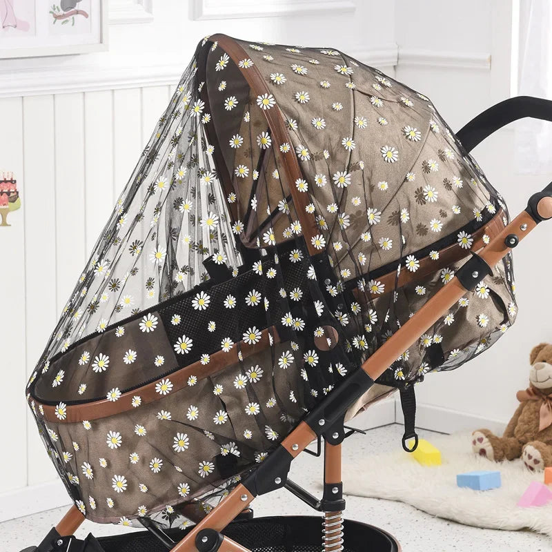 Mosquito Net for Stroller Universal Baby Bug Net | Breathable Mesh Car Seat Bassinet Protection