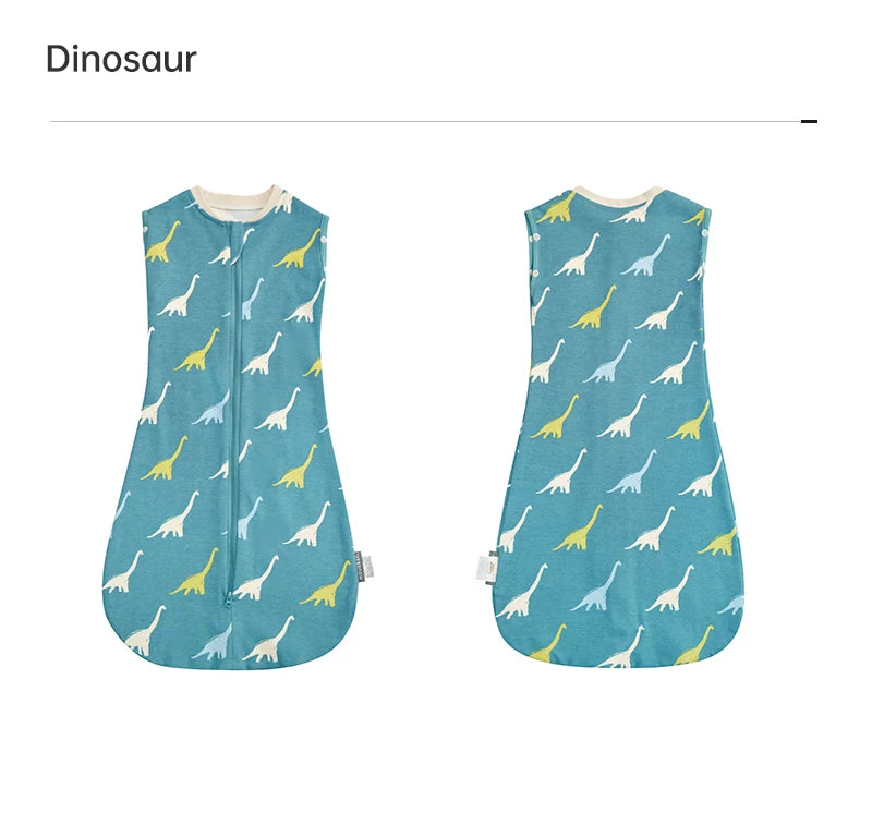 Baby Sleep Sack Wearable Blanket | Cotton Sleeveless 0-12 Months