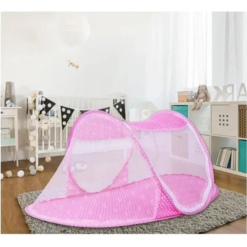 Baby Mosquito Net Portable Travel Tent | Pop Up Foldable 0-3 Years