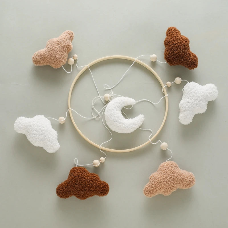 Wooden Musical Baby Mobile for Crib | Premium Nursery Mobile with Rotating Music & Safety Certified Design