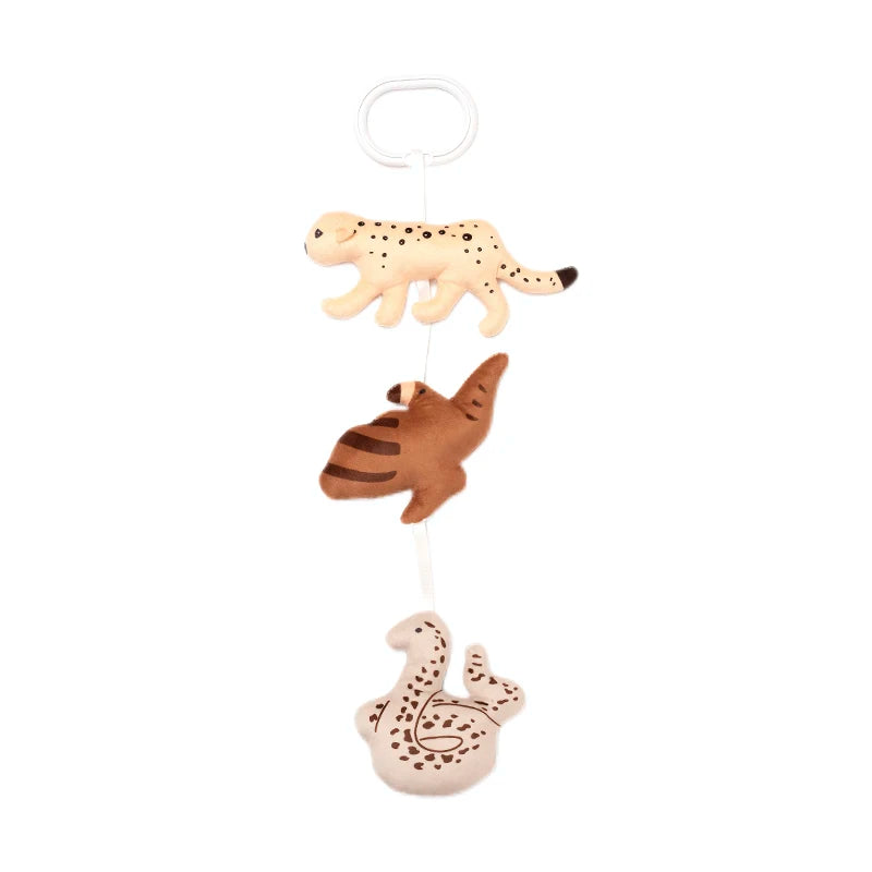 Baby Mobile Hanging Crib Toys | Soft Animal Set Clip-On 0–36m