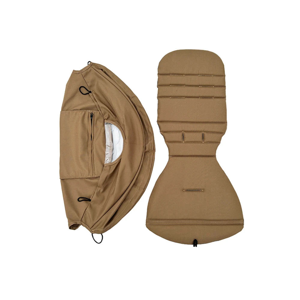 Stroller Replacement Cover Set YOYO Compatible | Waterproof Sunshade Seat Pad UPF50+