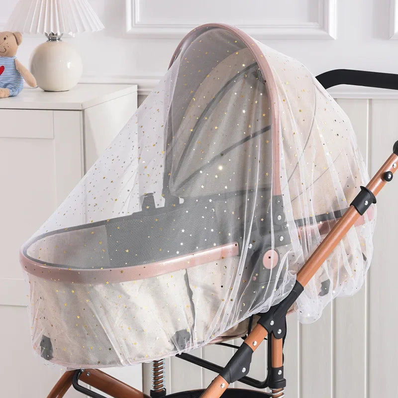 Mosquito Net for Stroller Universal Baby Bug Net | Breathable Mesh Car Seat Bassinet Protection