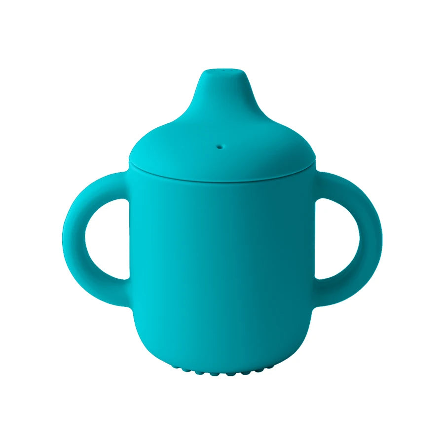 Silicone Sippy Cup Training Cup with Handles | BPA Free Toddler Trainer Cup 160/150ml Baby First Cup