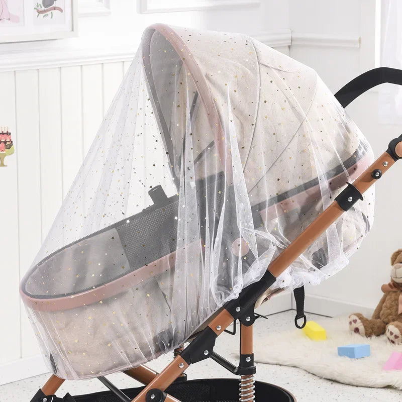 Mosquito Net for Stroller Universal Baby Bug Net | Breathable Mesh Car Seat Bassinet Protection