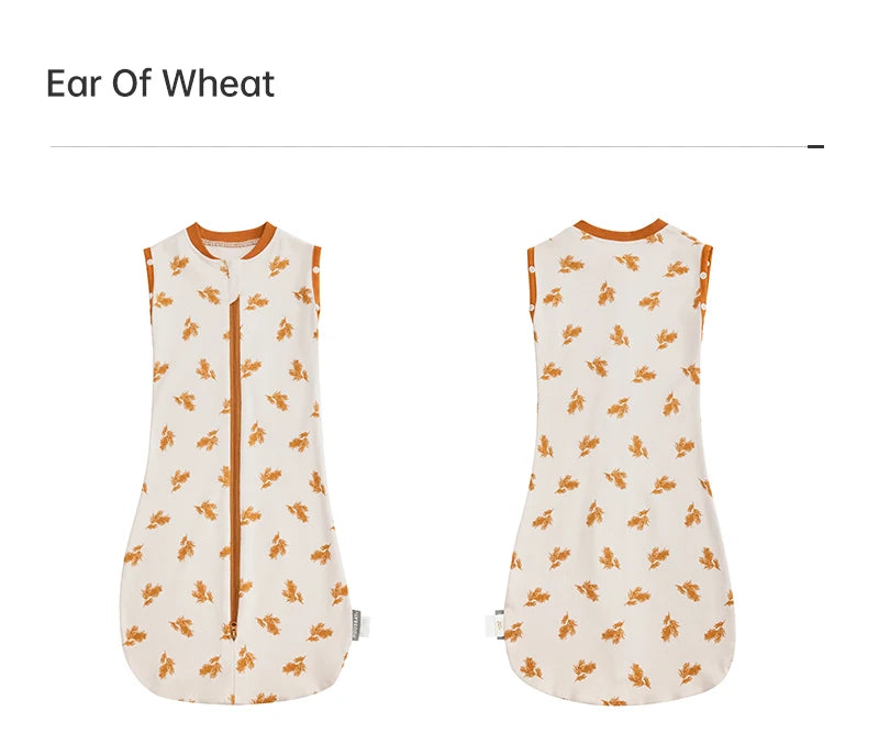 Baby Sleep Sack Wearable Blanket | Cotton Sleeveless 0-12 Months