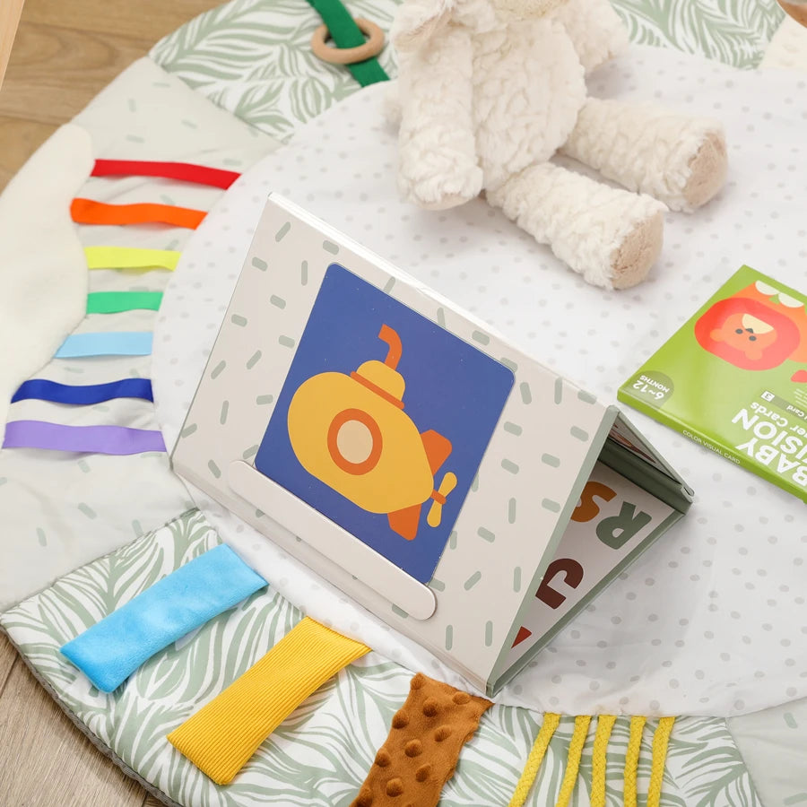 Wooden Baby Gym Frame Play Arch | Montessori Activity Center Newborn to 3 years