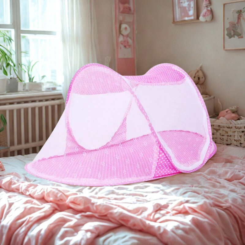 Baby Mosquito Net Portable Travel Tent | Pop Up Foldable 0-3 Years