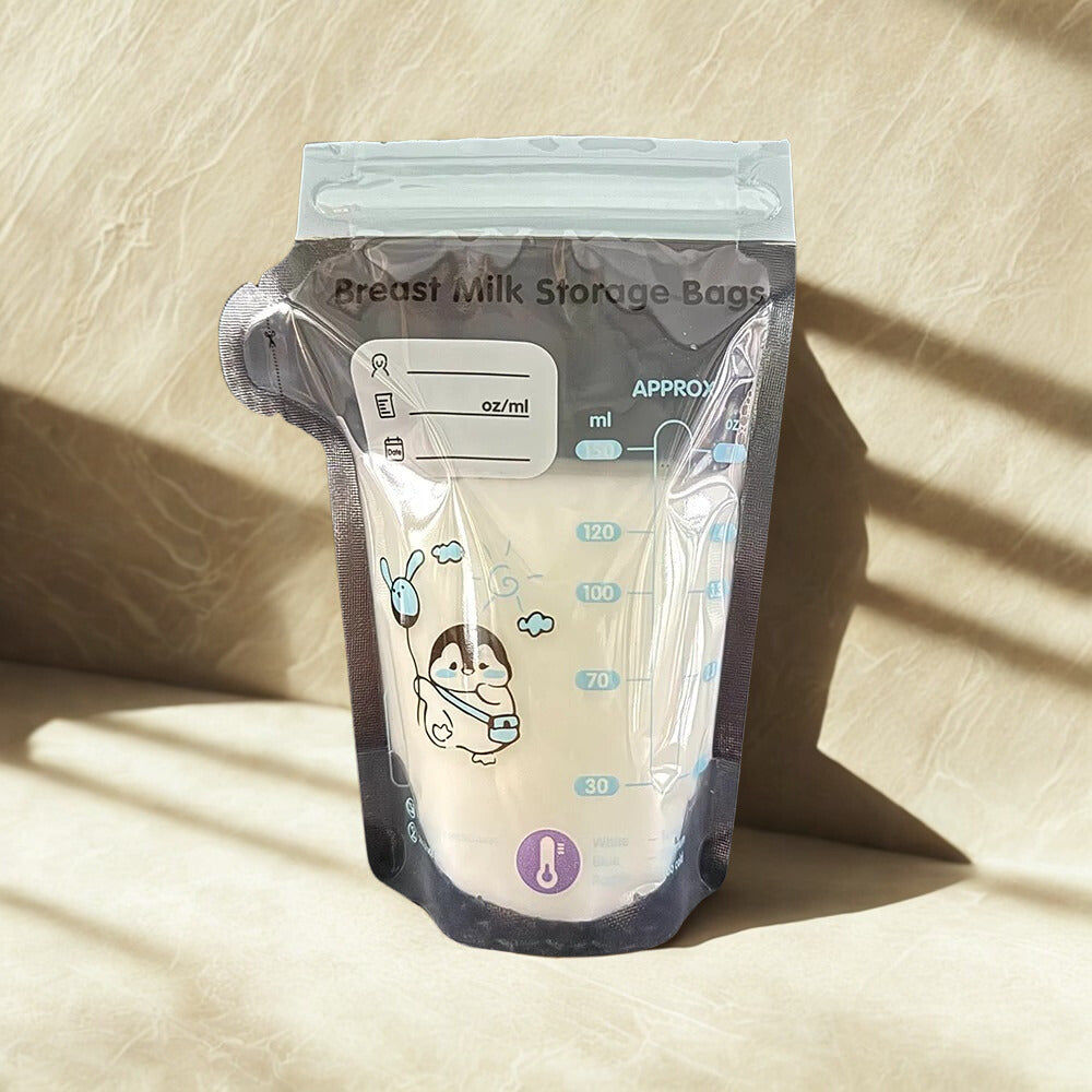 40 Breast Milk Storage Bags | BPA Free Leak Proof Freezer Safe