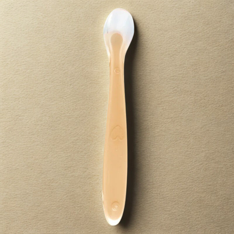 Heat Sensing Baby Spoons Color Changing | Soft Tip First Stage Baby Led Weaning 6+ Months BPA Free