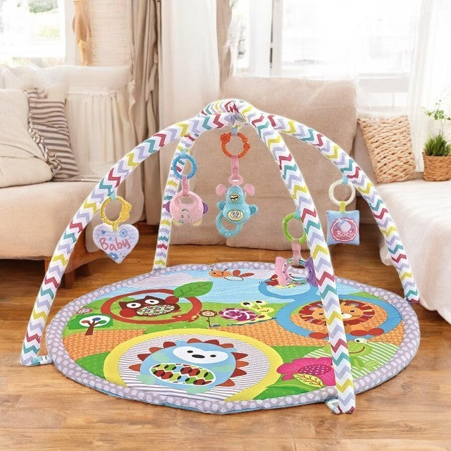 Baby Play Gym Activity Mat | Developmental Sensory Toys 0-12M