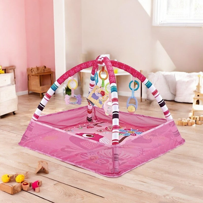 Baby Play Gym Activity Mat | Developmental Sensory Toys 0-12M