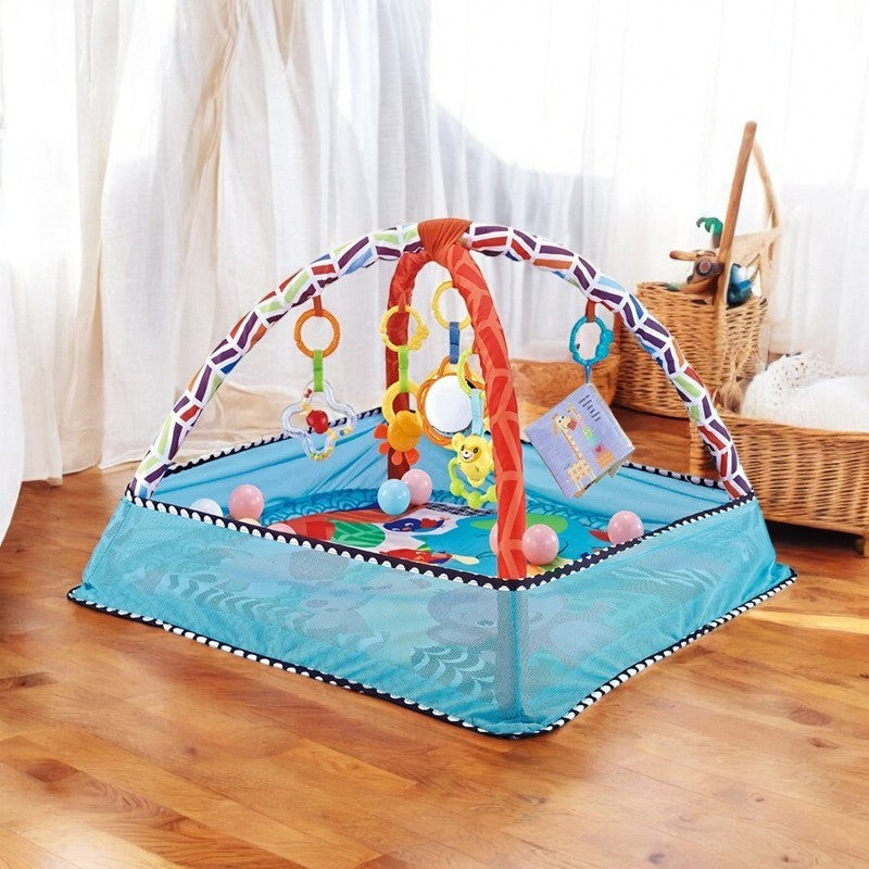Baby Play Gym Activity Mat | Developmental Sensory Toys 0-12M